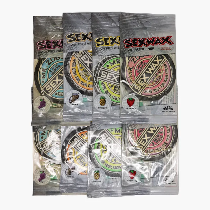 Sexwax Car Air Fresheners 8 Pack